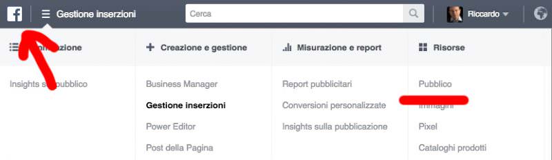 gestione inserzioni